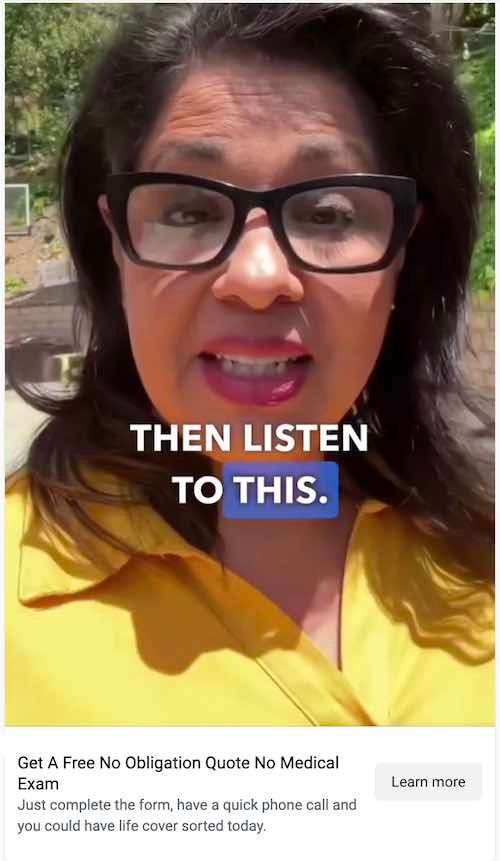 UGC facebook ads